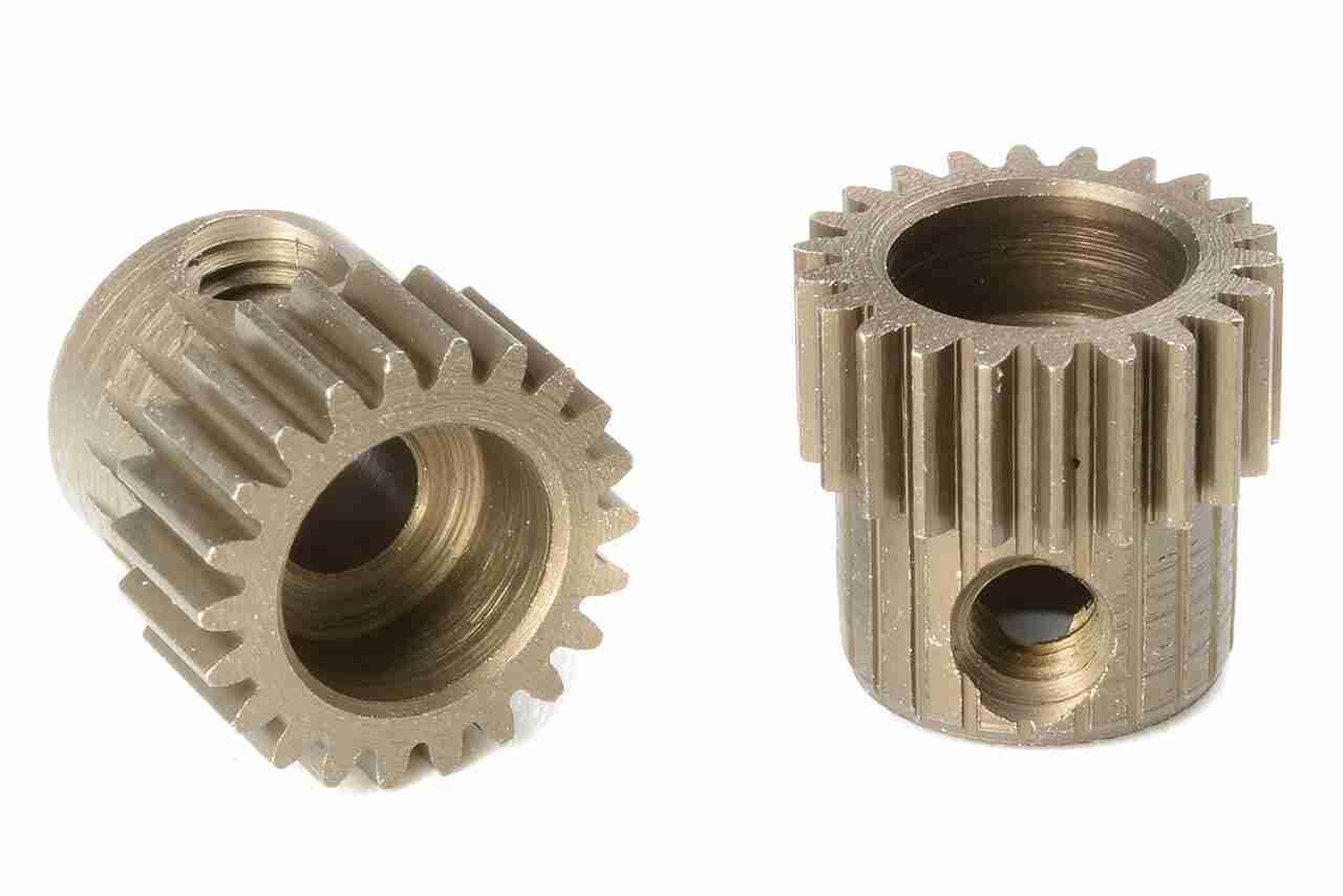 Team Corally 64 DP Pinion Short Hardened Steel 22 Teeth Shaft Dia. 3.17mm Team Corally 64 DP Pinion Short Hardened Steel 22 Teeth Shaft Dia. 3.17mm