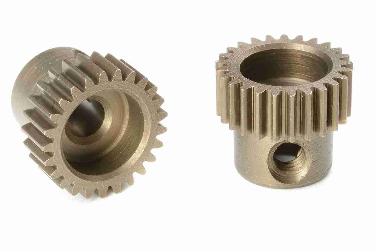 Team Corally 64 DP Pinion Short Hardened Steel 25 Teeth Shaft Dia. 3.17mm Team Corally 64 DP Pinion Short Hardened Steel 25 Teeth Shaft Dia. 3.17mm