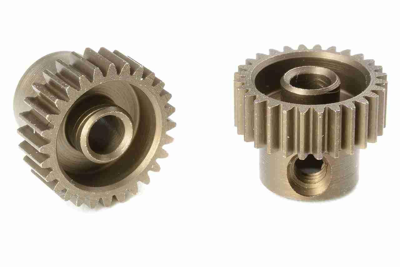 Team Corally 64 DP Pinion Short Hardened Steel 28 Teeth Shaft Dia. 3.17mm Team Corally 64 DP Pinion Short Hardened Steel 28 Teeth Shaft Dia. 3.17mm