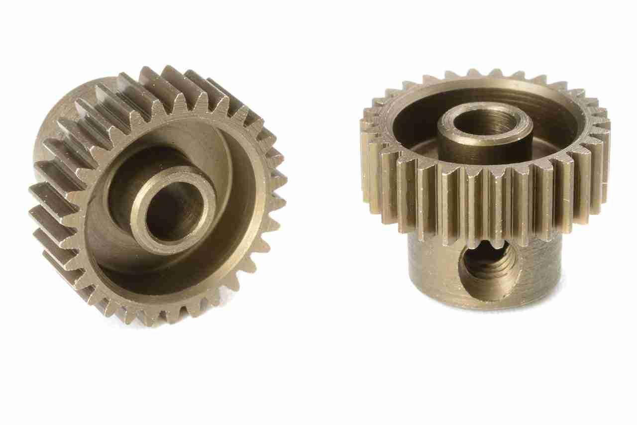 Team Corally 64 DP Pinion Short Hardened Steel 30 Teeth Shaft Dia. 3.17mm Team Corally 64 DP Pinion Short Hardened Steel 30 Teeth Shaft Dia. 3.17mm