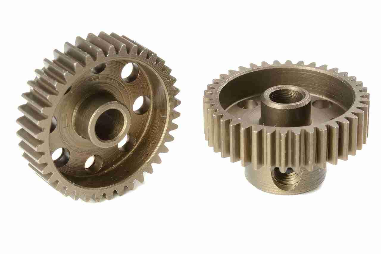 Team Corally 64 DP Pinion Short Hardened Steel 38 Teeth Shaft Dia. 3.17mm Team Corally 64 DP Pinion Short Hardened Steel 38 Teeth Shaft Dia. 3.17mm