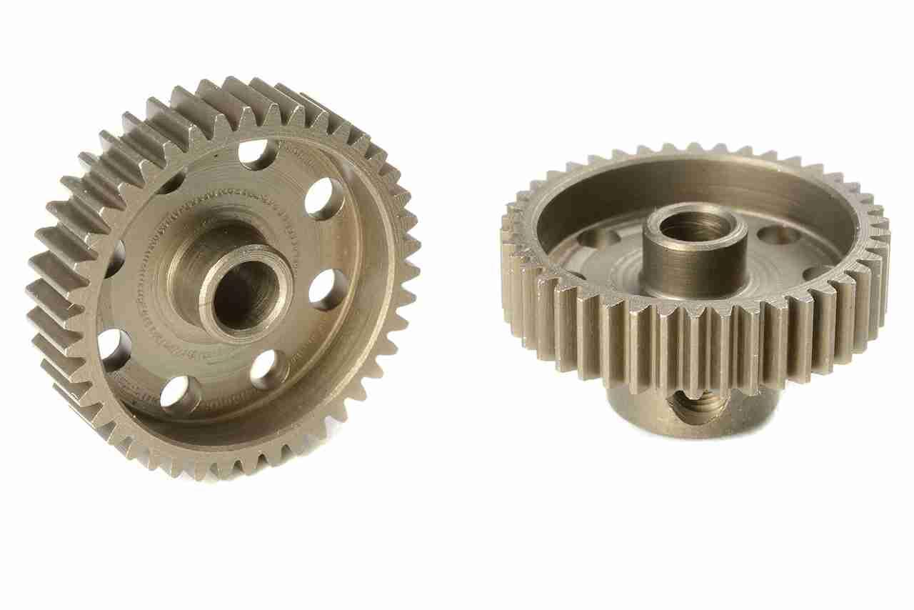 Team Corally 64 DP Pinion Short Hardened Steel 42 Teeth Shaft Dia. 3.17mm Team Corally 64 DP Pinion Short Hardened Steel 42 Teeth Shaft Dia. 3.17mm