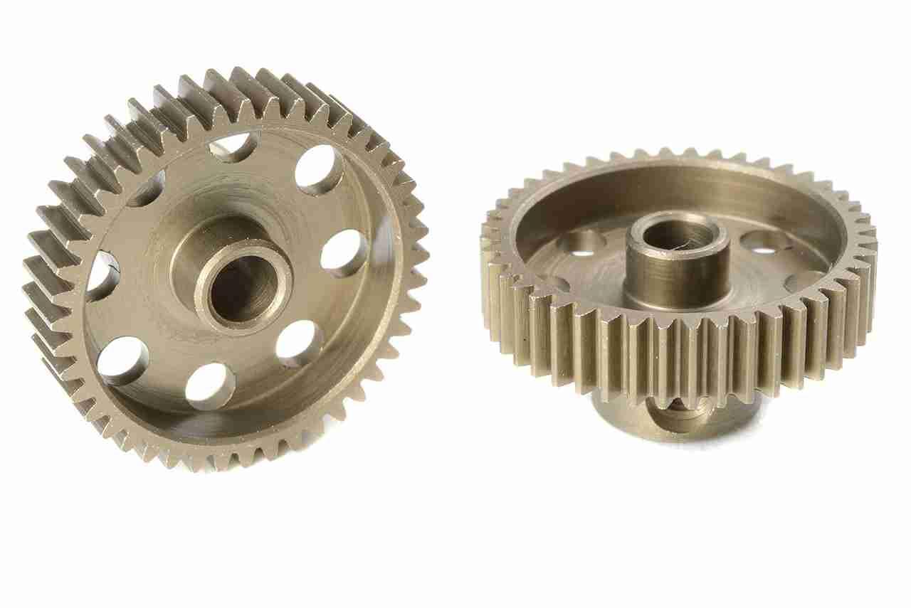 Team Corally 64 DP Pinion Short Hardened Steel 44 Teeth Shaft Dia. 3.17mm Team Corally 64 DP Pinion Short Hardened Steel 44 Teeth Shaft Dia. 3.17mm