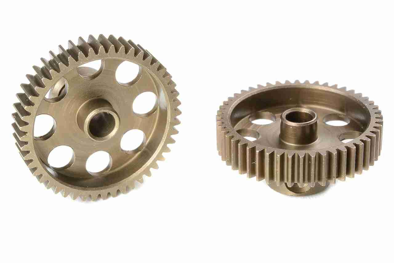 Team Corally 64 DP Pinion Short Hardened Steel 48 Teeth Shaft Dia. 3.17mm Team Corally 64 DP Pinion Short Hardened Steel 48 Teeth Shaft Dia. 3.17mm