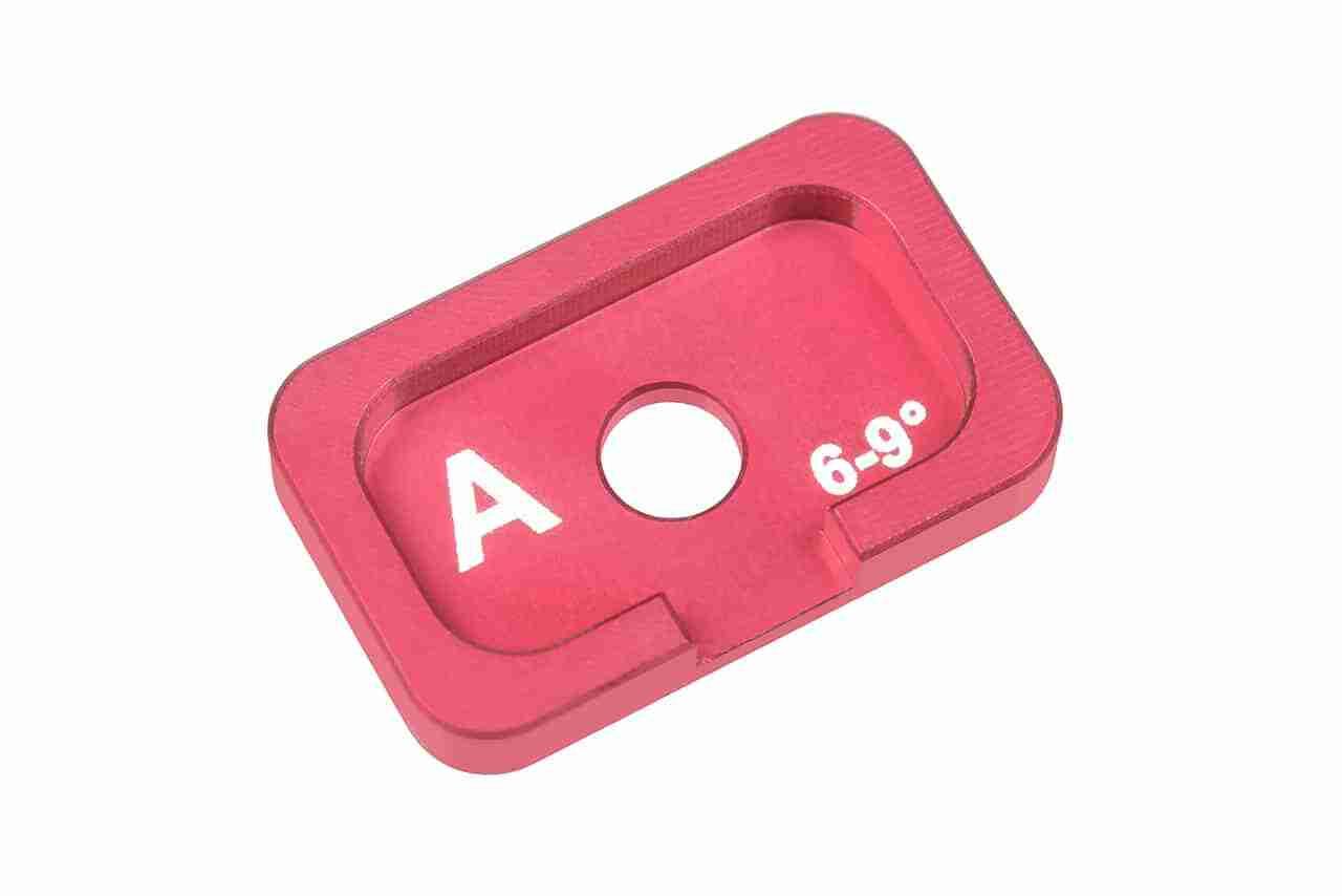 Team Corally Alum. Caster Adjustment Plate FSX10 A 6° 9° 1 Pc Team Corally Alum. Caster Adjustment Plate FSX10 A 6° 9° 1 Pc