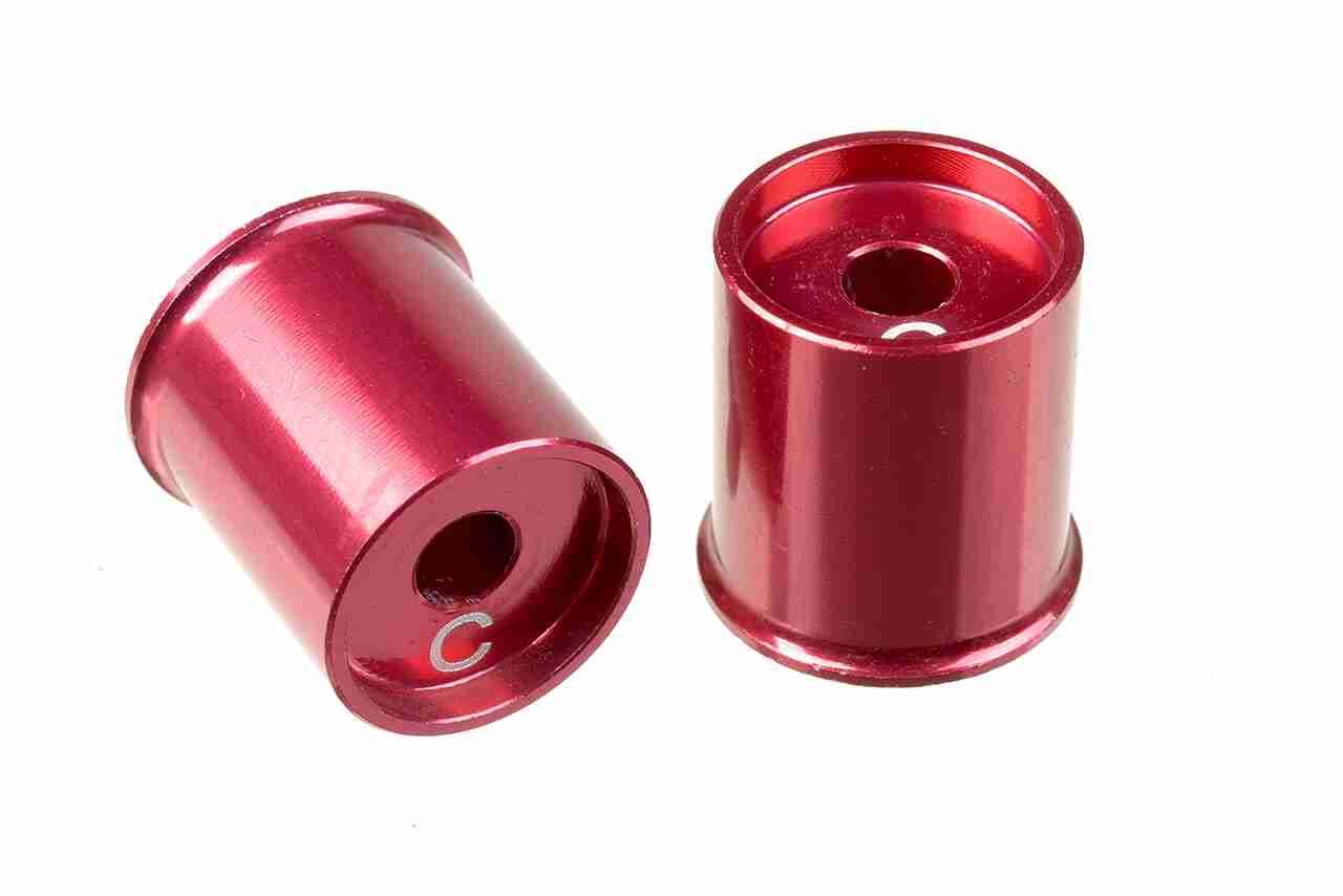 Team Corally Alum. Lower Arm Cap SSX-10 C -2mm 2 Pcs Team Corally Alum. Lower Arm Cap SSX-10 C -2mm 2 Pcs