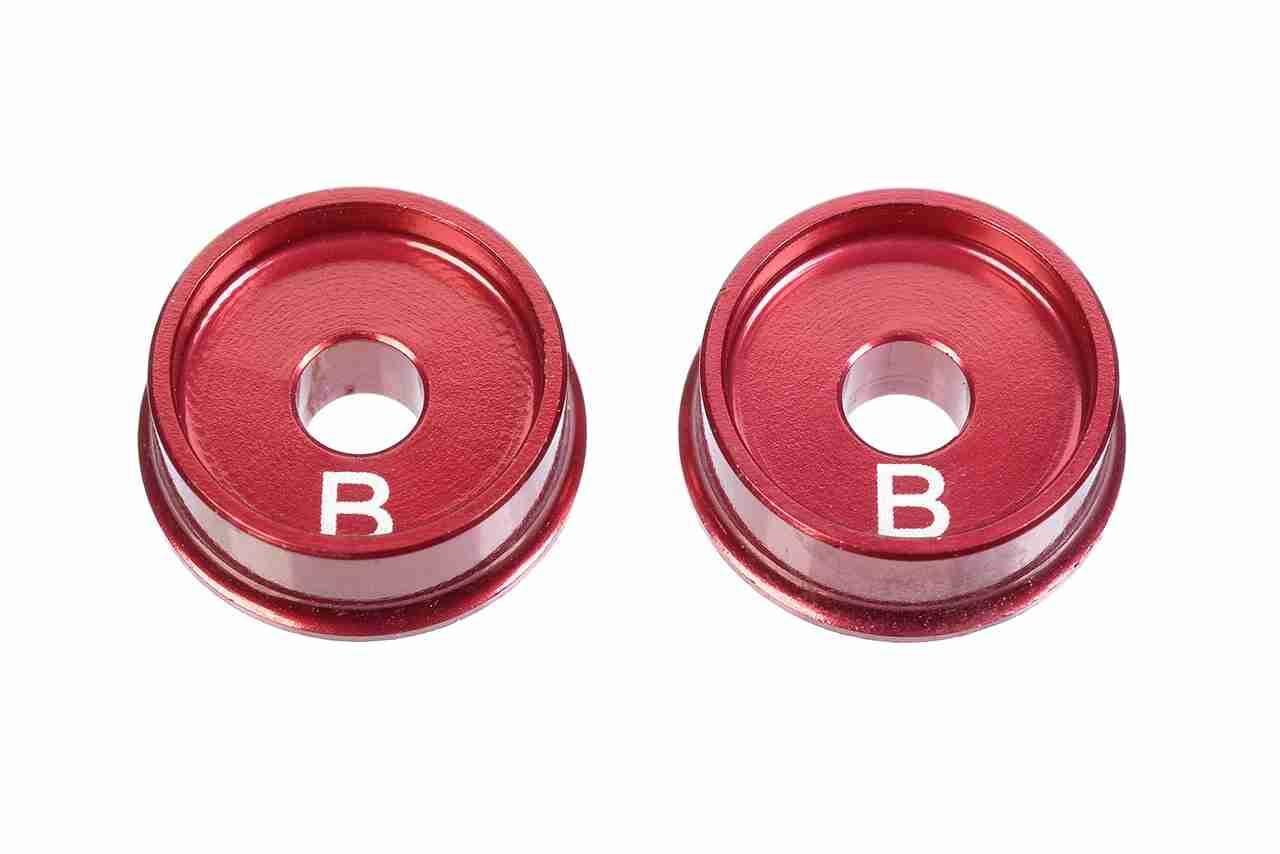 Team Corally Alum. Lower Arm Cap SSX-12 B 2.5mm 2 Pcs Team Corally Alum. Lower Arm Cap SSX-12 B 2.5mm 2 Pcs