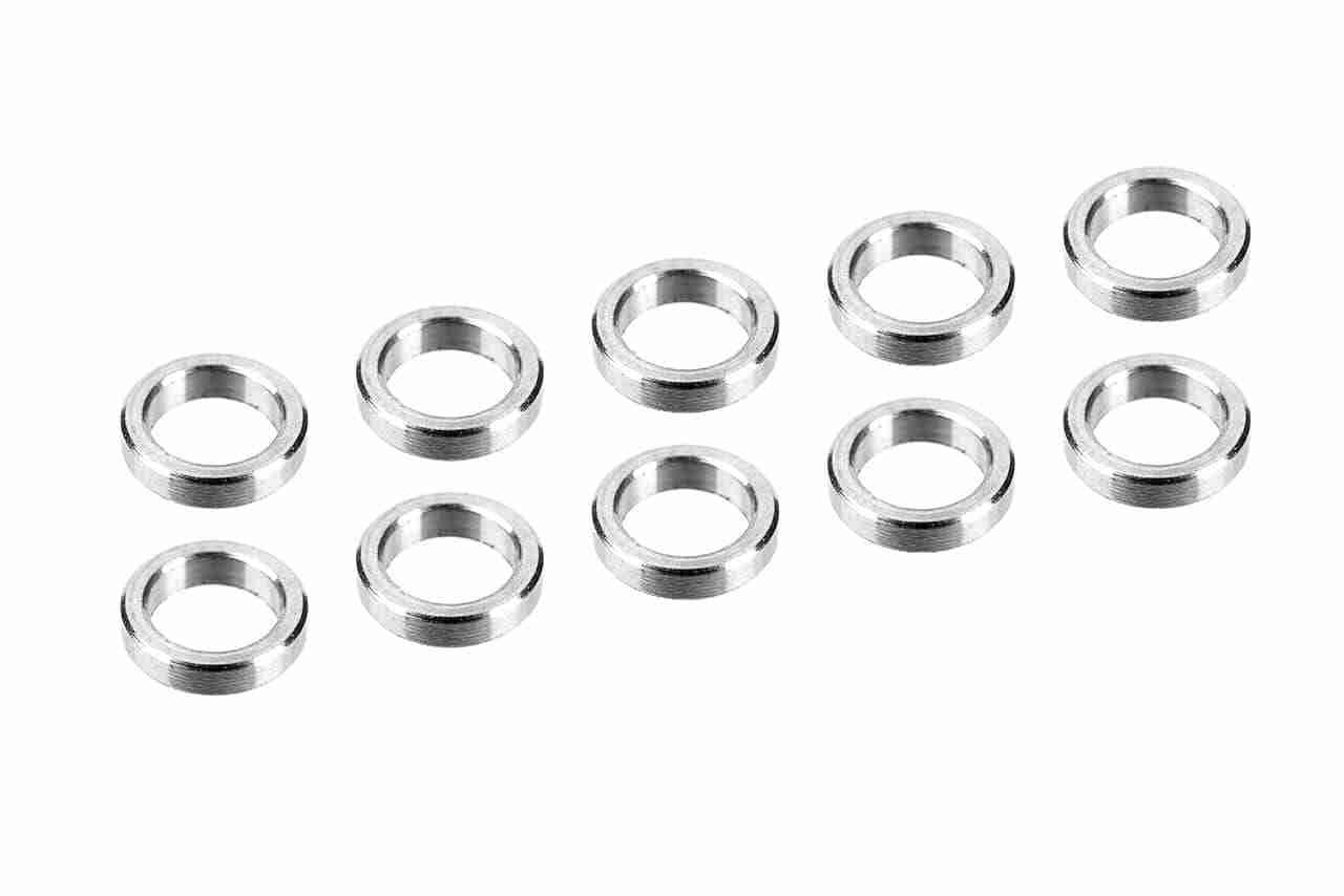Team Corally Alum. Shim Ring ID 3mm OD 4mm 1.0mm 10 Pcs Team Corally Alum. Shim Ring ID 3mm OD 4mm 1.0mm 10 Pcs