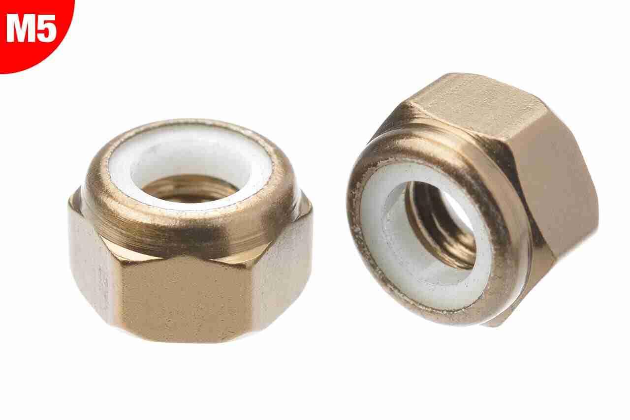 Team Corally Aluminium Nylstop Nut M5 Gun Metal 10 pcs Team Corally Aluminium Nylstop Nut M5 Gun Metal 10 pcs