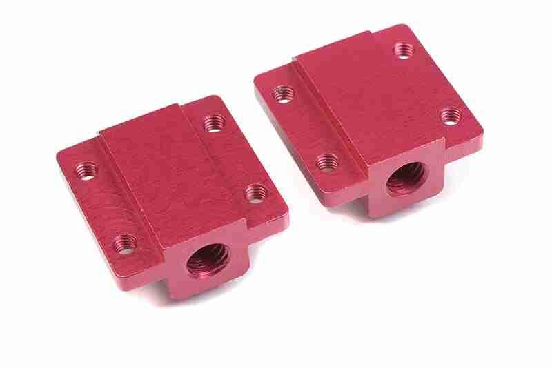 Team Corally Aluminum Pivot Ball Mounting Block A 2 Pcs Team Corally Aluminum Pivot Ball Mounting Block A 2 Pcs