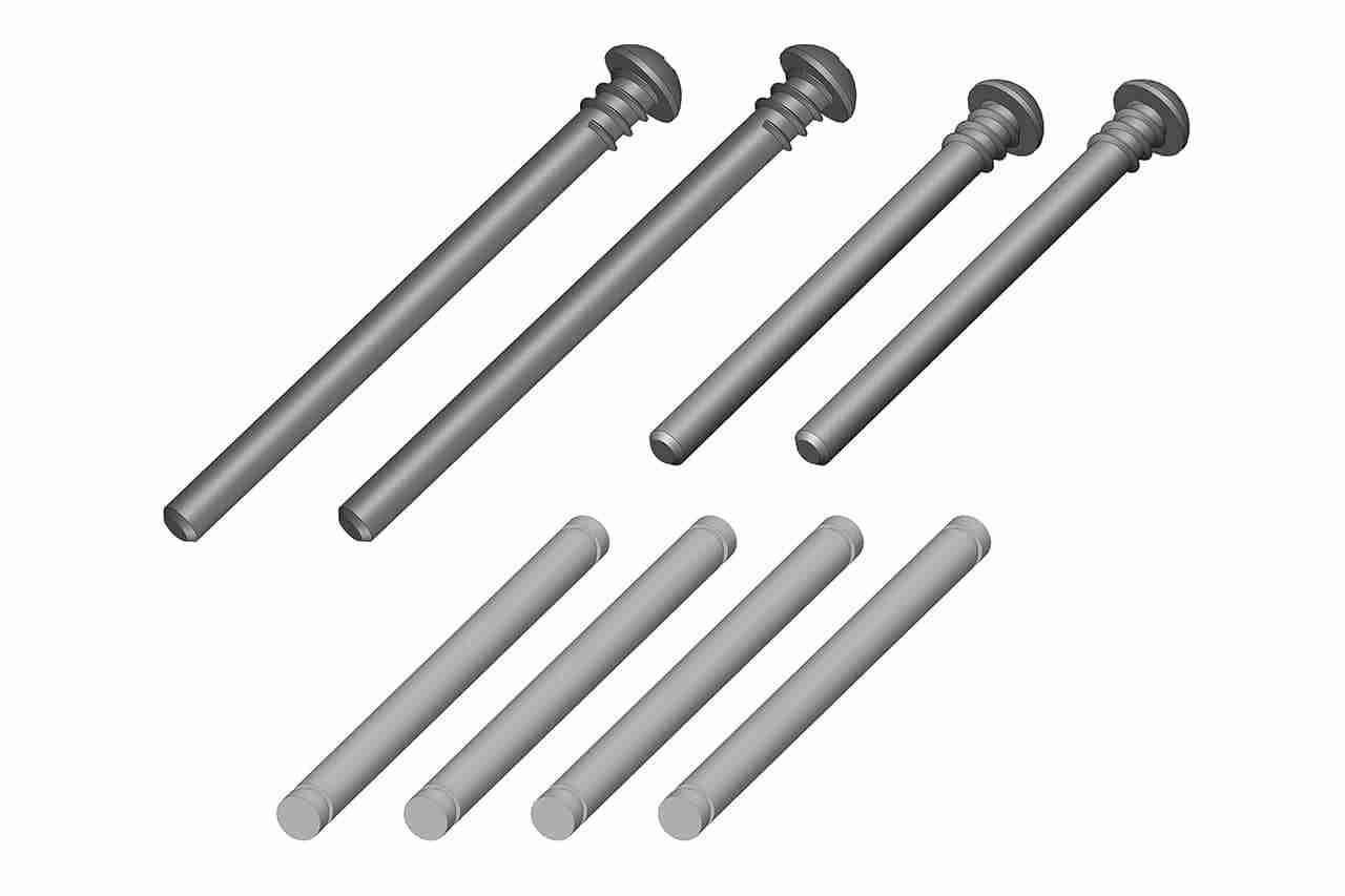 Team Corally Arm Pin Set 1 Set Team Corally Arm Pin Set 1 Set