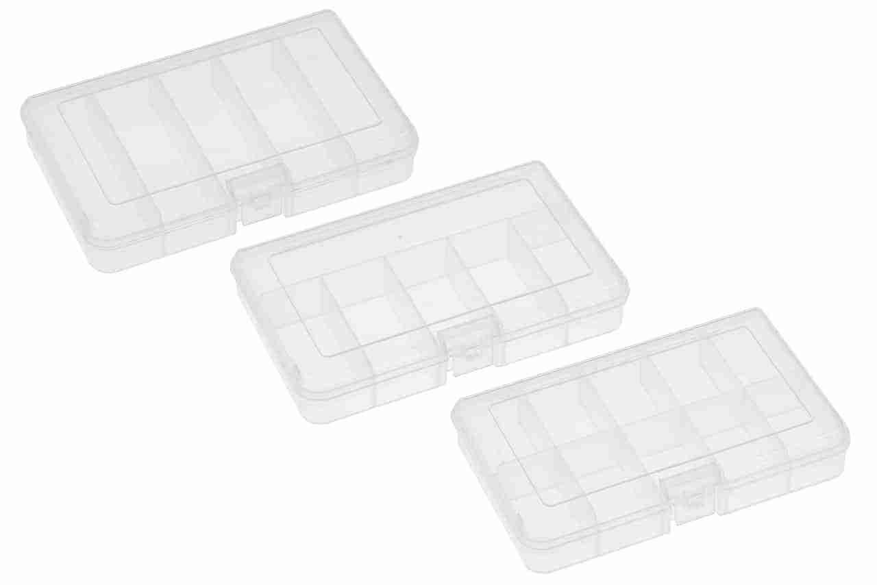 Team Corally Assortment Box Set 3 Pcs Medium 165x112x31mm Team Corally Assortment Box Set 3 Pcs Medium 165x112x31mm