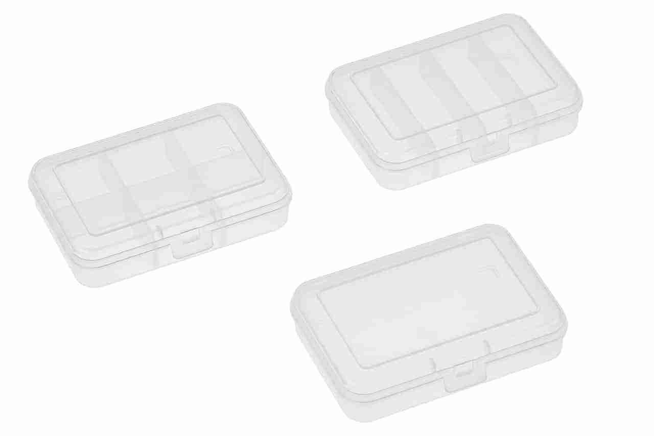 Team Corally Assortment Box Set 3 Pcs Small 91x66x21mm Team Corally Assortment Box Set 3 Pcs Small 91x66x21mm