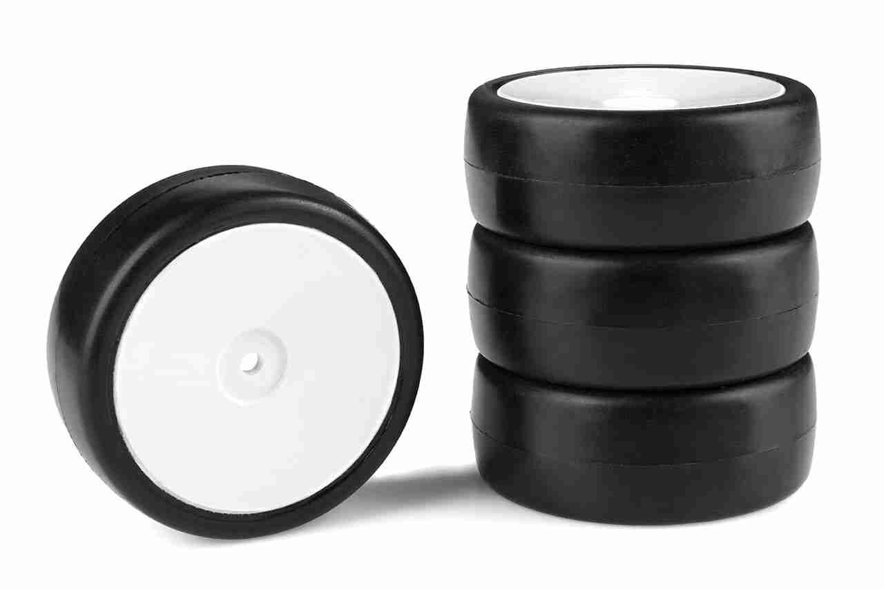 Team Corally Attack RXC V2 rubber tires 1/10 EP touring 32 shore Carpet 4 pcs Team Corally Attack RXC V2 rubber tires 1/10 EP touring 32 shore Carpet 4 pcs
