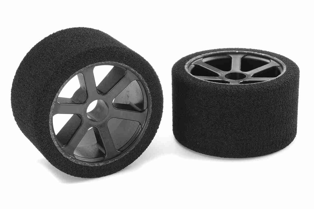 Team Corally Attack foam tires 1/12 Circuit 35 shore Double Pink Front Carbon rims 2 pcs Team Corally Attack foam tires 1/12 Circuit 35 shore Double Pink Front Carbon rims 2 pcs