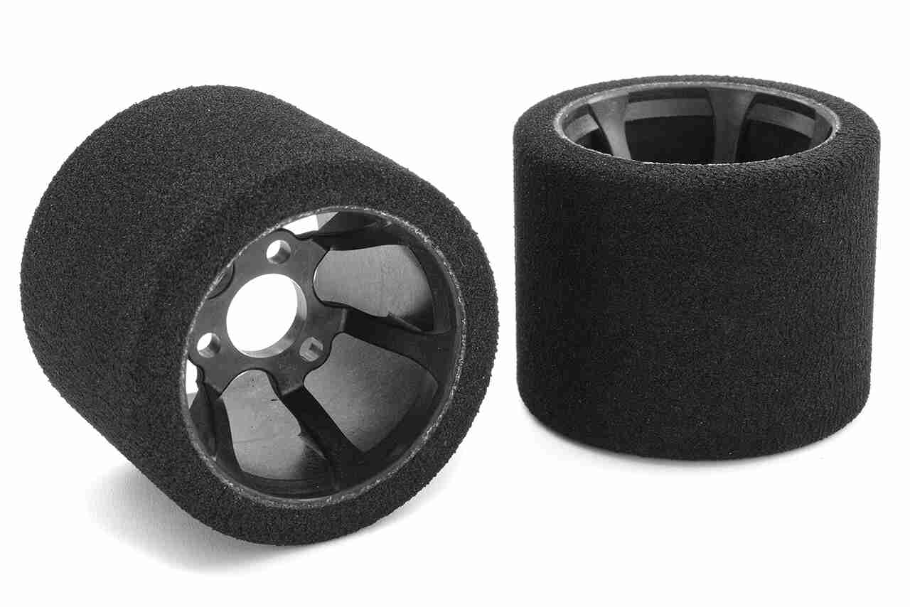 Team Corally Attack foam tires 1/12 Circuit 35 shore Double Pink Rear Carbon rims 2 pcs Team Corally Attack foam tires 1/12 Circuit 35 shore Double Pink Rear Carbon rims 2 pcs