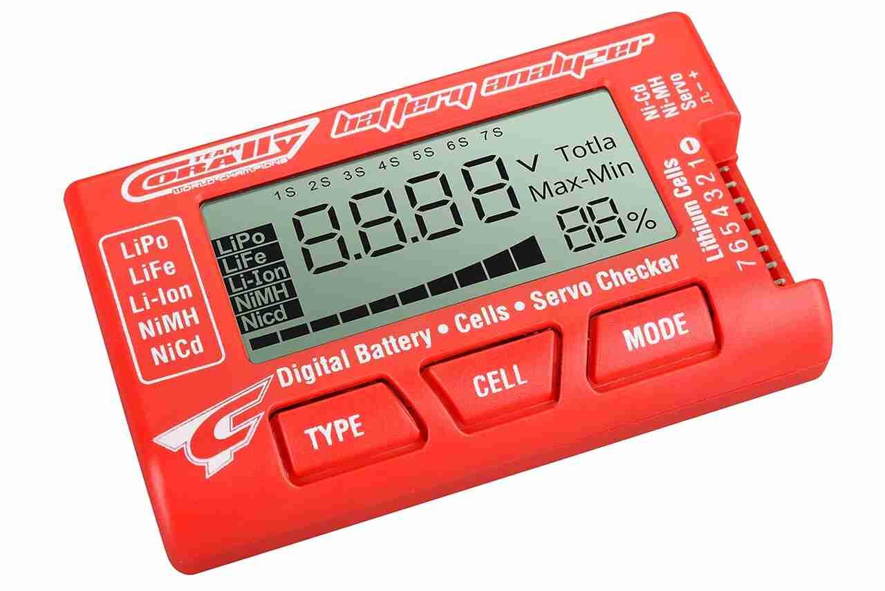 Team Corally Battery Analyzer Team Corally Battery Analyzer
