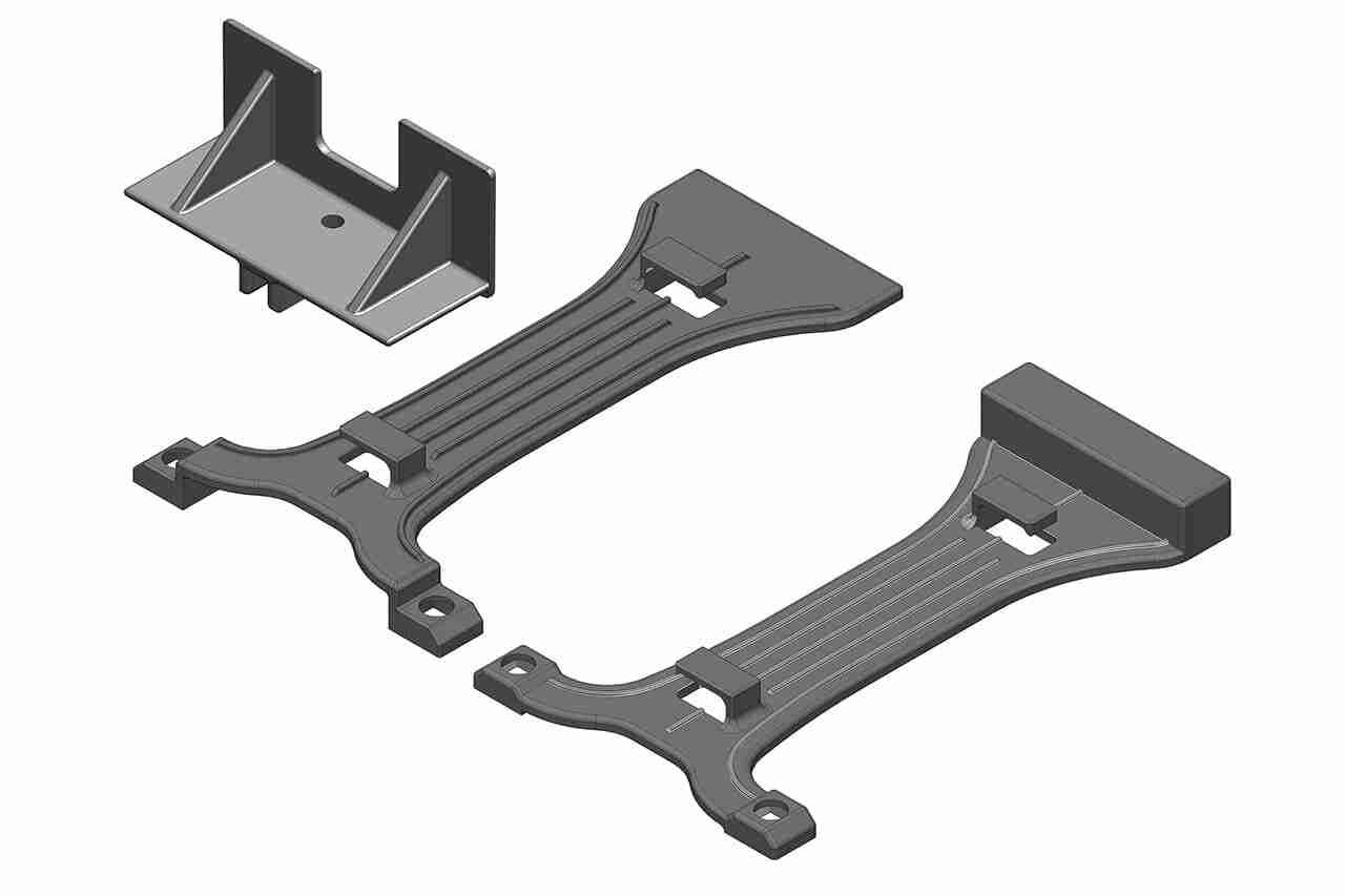Team Corally Battery Brace 2S-3S- 1 Set Team Corally Battery Brace 2S-3S- 1 Set