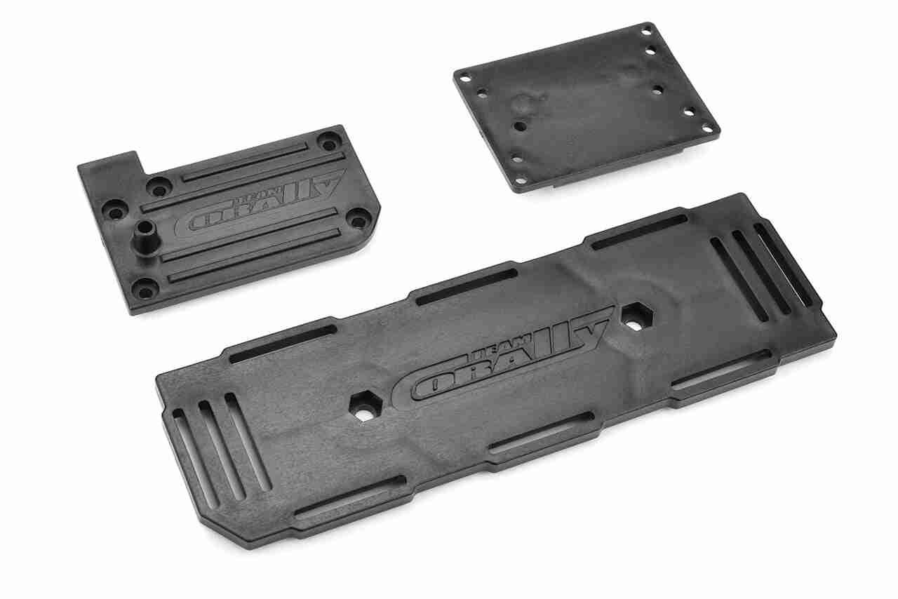 Team Corally Battery ESC Holder Plate Receiver Box Cover 1 Set Team Corally Battery ESC Holder Plate Receiver Box Cover 1 Set