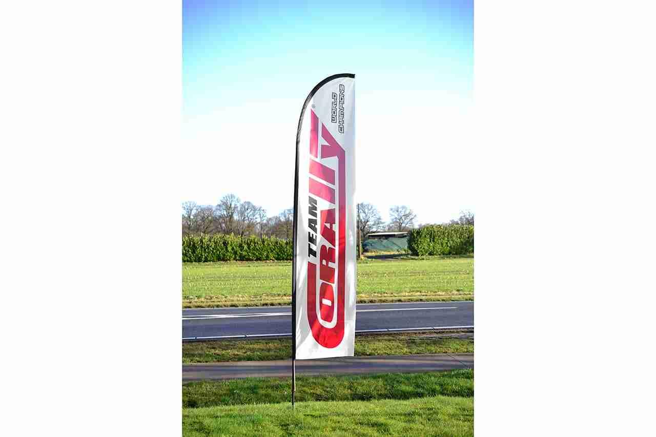 Team Corally Beachflag 315x65cm Ground Spike Incl 1 Set Team Corally Beachflag 315x65cm Ground Spike Incl 1 Set