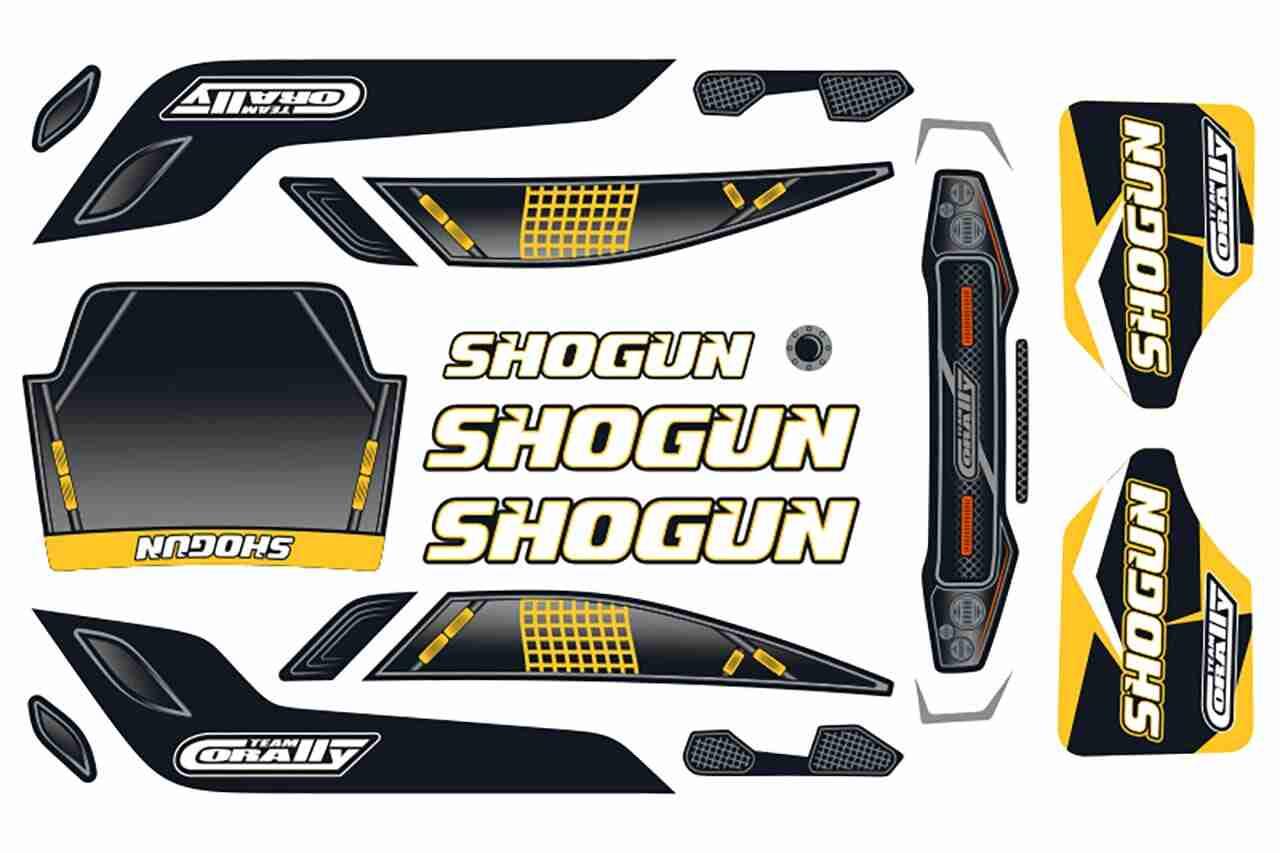 Team Corally Body Decal Sheet Shogun XP 6S 1 Pc Team Corally Body Decal Sheet Shogun XP 6S 1 Pc