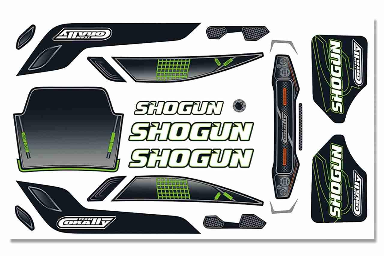 Team Corally Body Decal Sheet Shogun XP 6S 1 Pc Team Corally Body Decal Sheet Shogun XP 6S 1 Pc