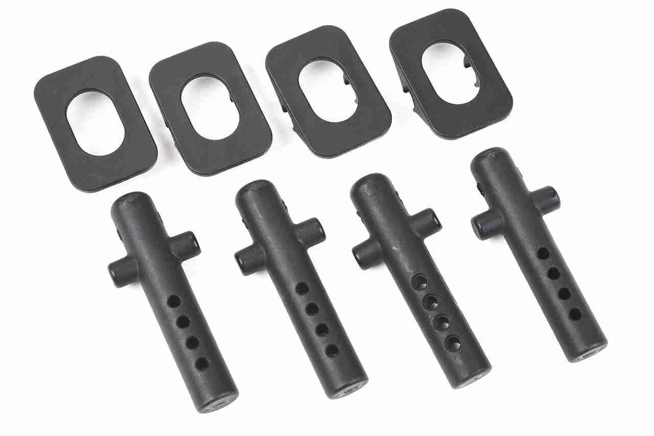 Team Corally Body Post Body Holder 4 Pcs Team Corally Body Post Body Holder 4 Pcs