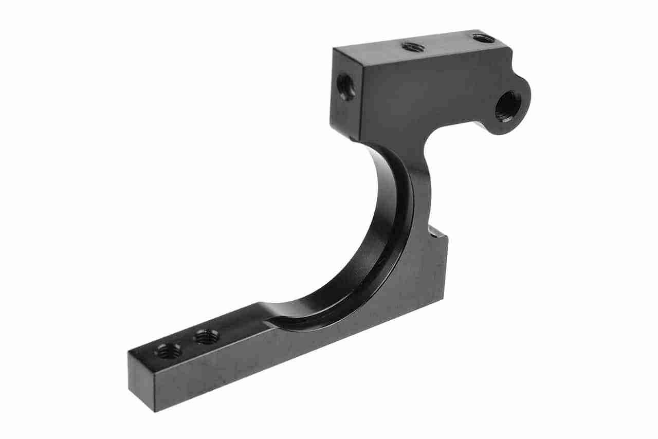 Team Corally Bulkhead -Front Left 7075 Aluminium -Black 1 Pc Team Corally Bulkhead -Front Left 7075 Aluminium -Black 1 Pc