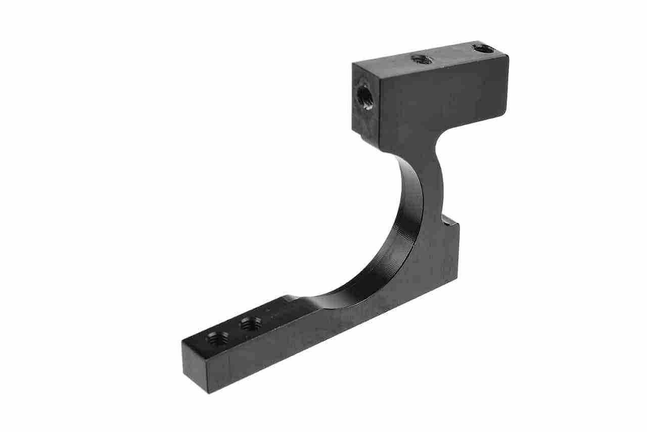 Team Corally Bulkhead -Front Right 7075 Aluminium -Black 1 Pc Team Corally Bulkhead -Front Right 7075 Aluminium -Black 1 Pc