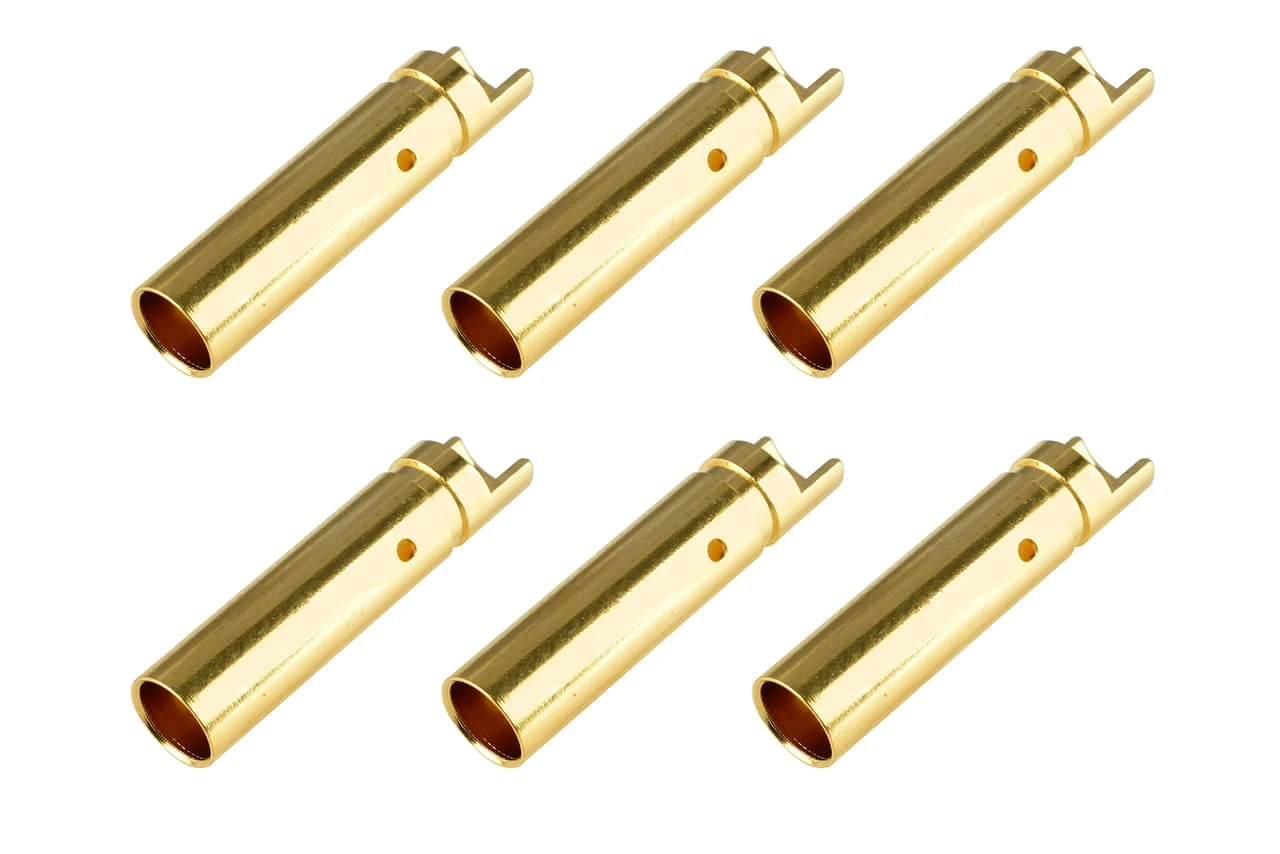 Corally Bullit Connector 4.0mm Female Gold Plated Ultra Low Resistance Corally Bullit Connector 4.0mm Female Gold Plated Ultra Low Resistance