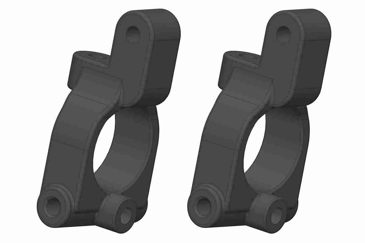 Team Corally Caster Blocks- 2 pcs Team Corally Caster Blocks- 2 pcs