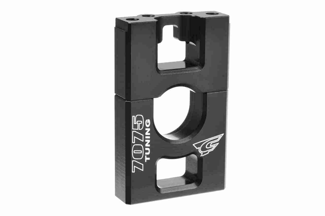 Team Corally Center Diff Bulkhead Aluminum 7075 Black 1 Pc Team Corally Center Diff Bulkhead Aluminum 7075 Black 1 Pc