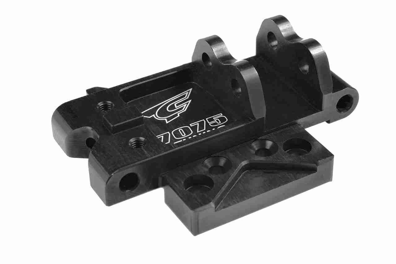 Team Corally Center Diff Plate Chassis Brace Holder Aluminum 7075 Black Made in Italy 1 Pc Team Corally Center Diff Plate Chassis Brace Holder Aluminum 7075 Black Made in Italy 1 Pc