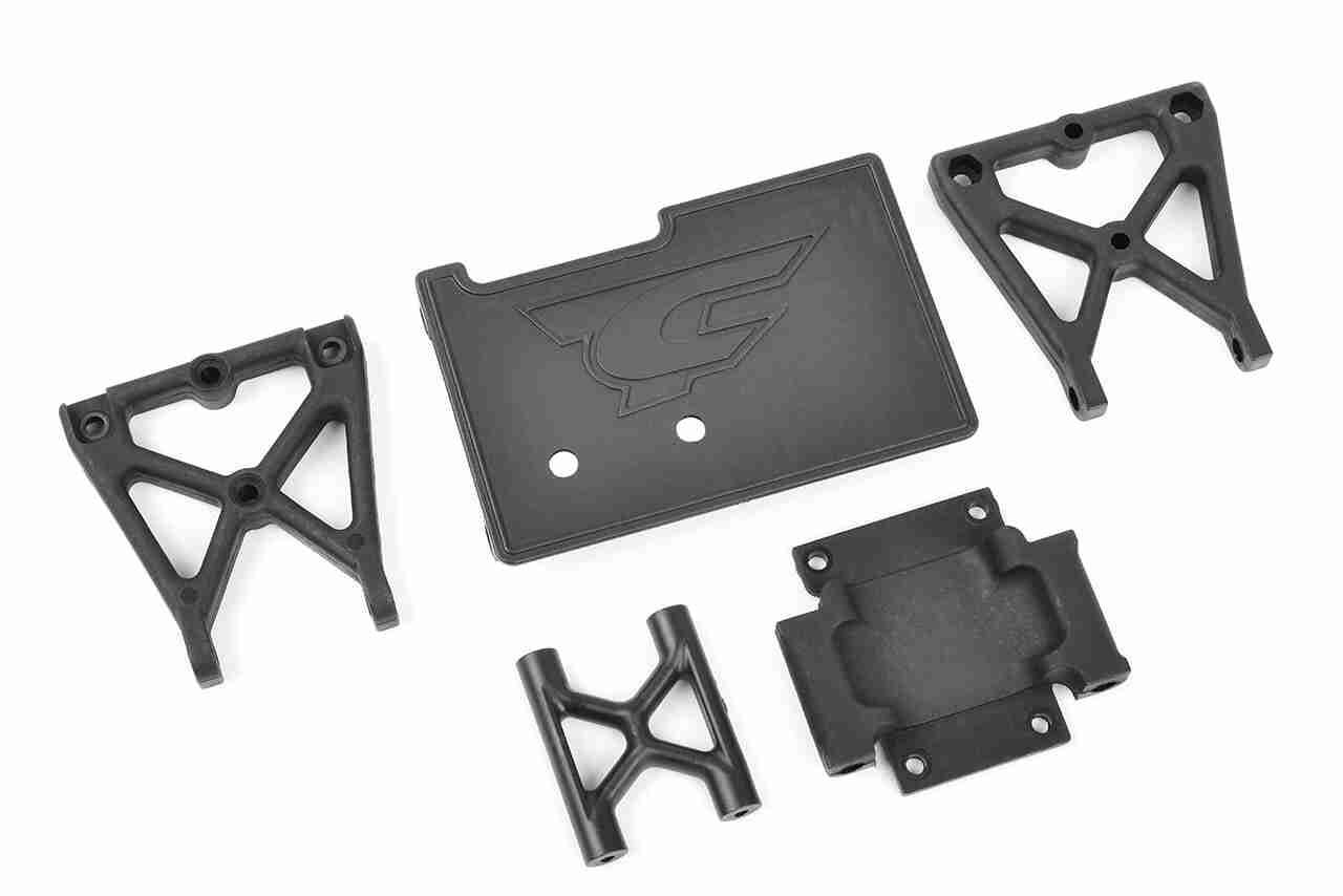 Team Corally Center Roll Cage Mount 1 Set Team Corally Center Roll Cage Mount 1 Set