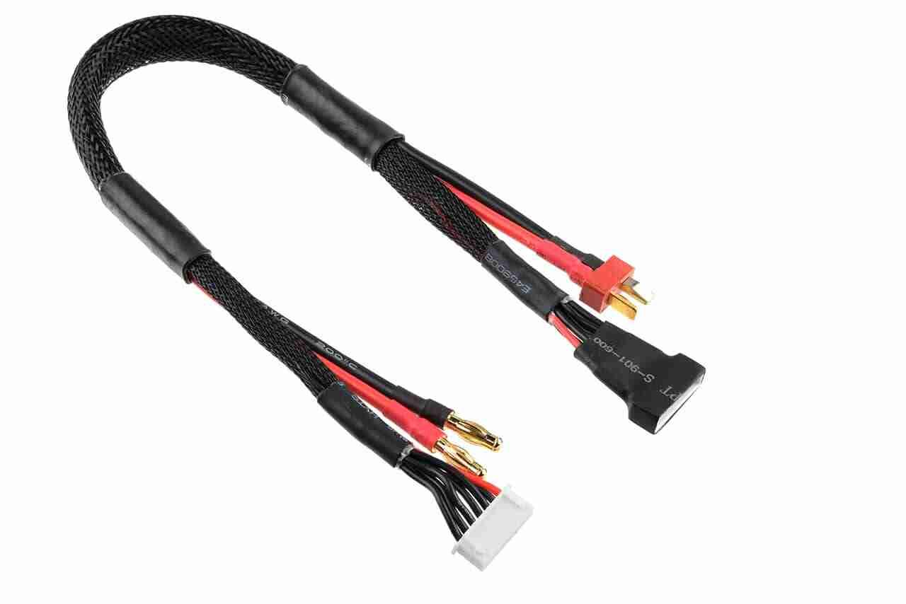 Corally Charge/Balance Lead T-Plug 6S Charger 6S XH Connector 6S XH Connector 14 AWG ULTRA V+ Silicone Wire 30cm Corally Charge/Balance Lead T-Plug 6S Charger 6S XH Connector 6S XH Connector 14 AWG ULTRA V+ Silicone Wire 30cm