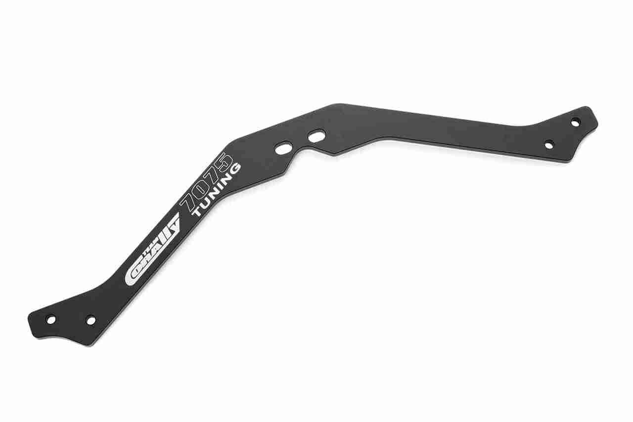 Team Corally Chassis Brace XL6S Center Upper Aluminum 7075 3mm Hard Anodised Black Made In Italy Team Corally Chassis Brace XL6S Center Upper Aluminum 7075 3mm Hard Anodised Black Made In Italy