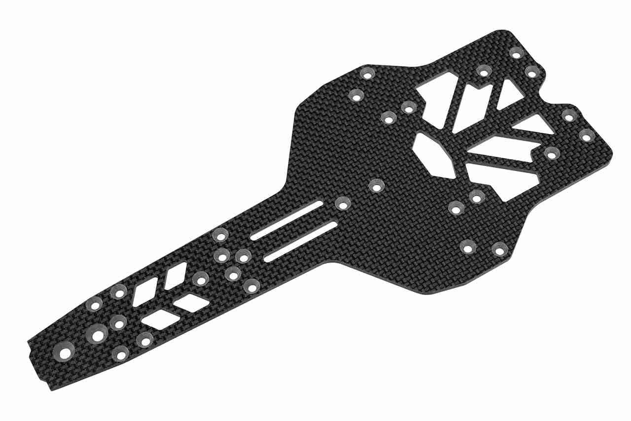 Team Corally Chassis FSX-10 Carbon 2.5mm 1 Pc Team Corally Chassis FSX-10 Carbon 2.5mm 1 Pc