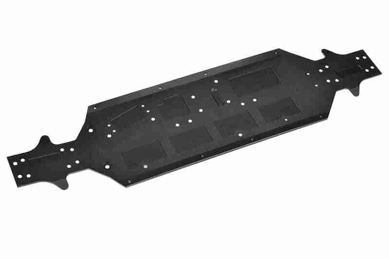 Team Corally Chassis MT-G2 Aluminum 1 Pc Team Corally Chassis MT-G2 Aluminum 1 Pc