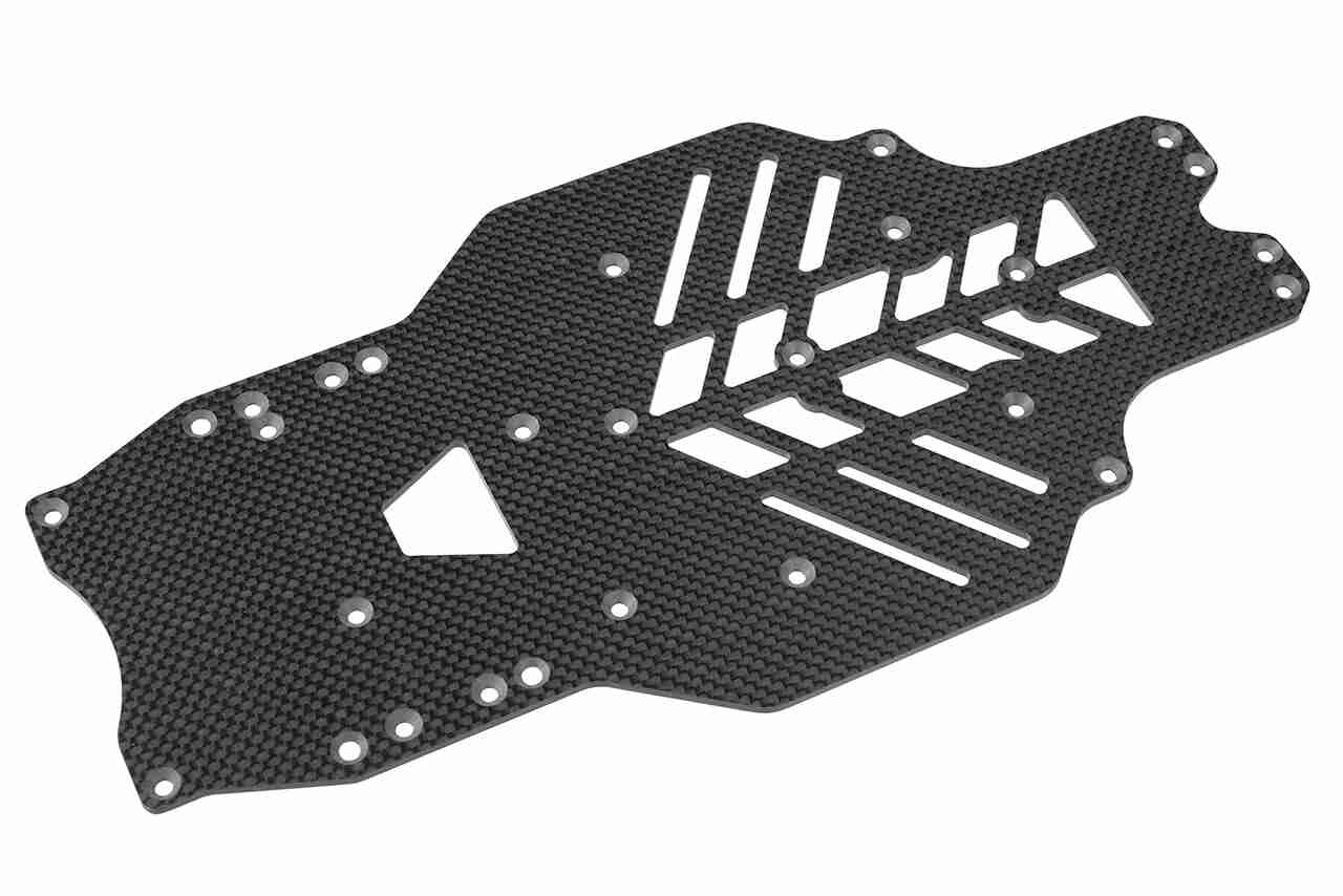 Team Corally Chassis SSX-10 Carbon 2.5mm 1 Pc Team Corally Chassis SSX-10 Carbon 2.5mm 1 Pc
