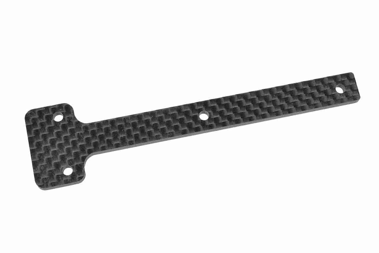 Team Corally Chassis Stiffener Plate Front Carbon 1 Pc Team Corally Chassis Stiffener Plate Front Carbon 1 Pc
