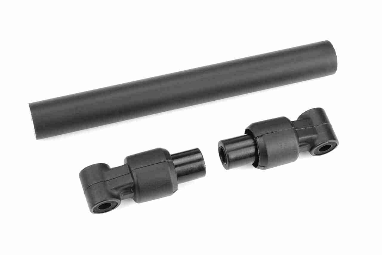Team Corally Chassis Tube Front 106mm Aluminum Black 1 Set Team Corally Chassis Tube Front 106mm Aluminum Black 1 Set