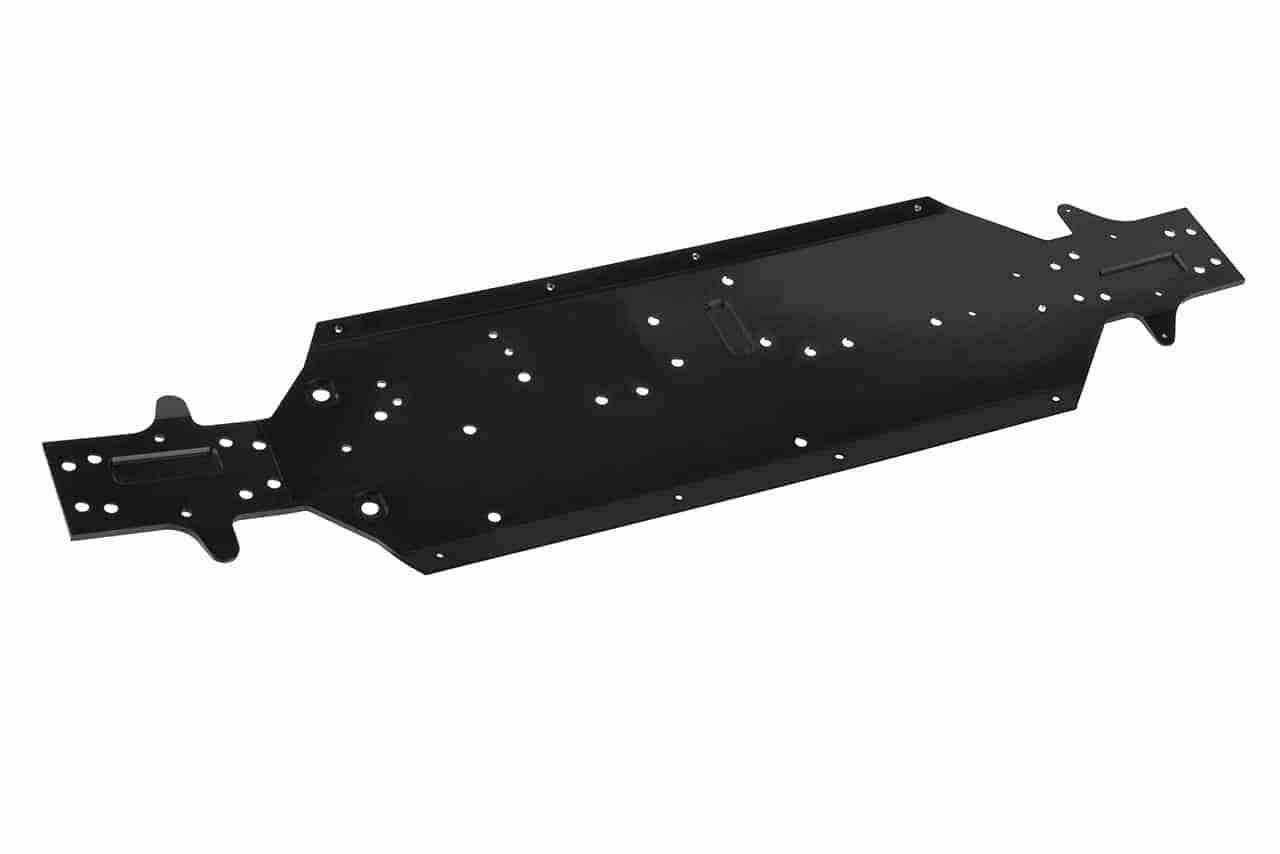 Team Corally Chassis XL6S Aluminum Black 1 Pc Team Corally Chassis XL6S Aluminum Black 1 Pc