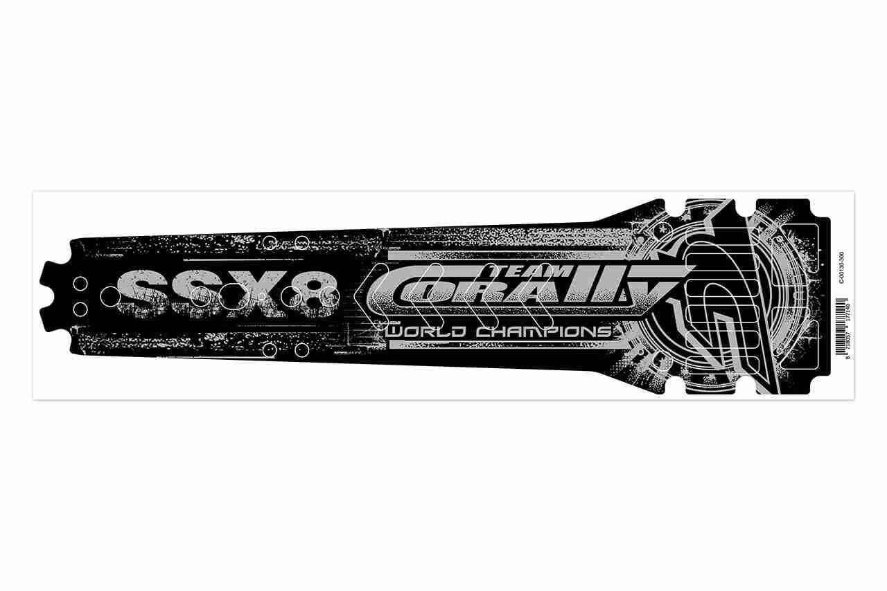 Team Corally Chassis skin SSX8 Team Corally Chassis skin SSX8