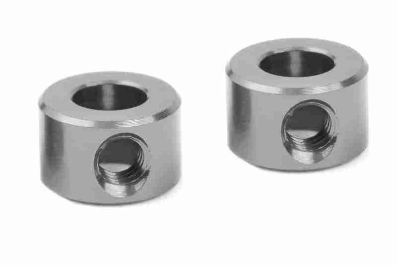 Team Corally Collar for Anti-roll Bar Aluminum Titanium 2 Pcs Team Corally Collar for Anti-roll Bar Aluminum Titanium 2 Pcs