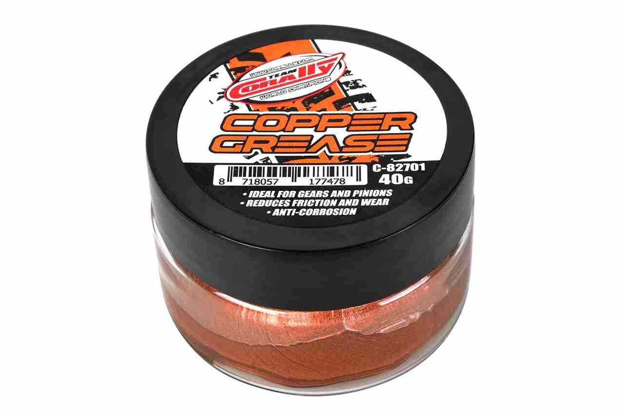 Team Corally Copper Grease 40gr Ideal for CVD / CVA joints Anti-seize compound Anti-corrosion Team Corally Copper Grease 40gr Ideal for CVD / CVA joints Anti-seize compound Anti-corrosion