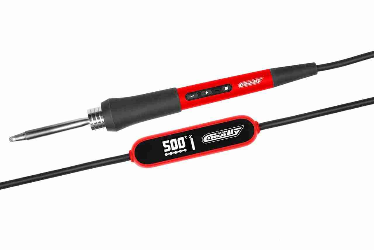Team Corally DSI PRO 80 Digital Soldering Iron 80W 500°C EURO 230V Team Corally DSI PRO 80 Digital Soldering Iron 80W 500°C EURO 230V