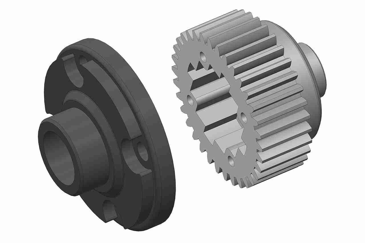 Team Corally Diff Gear Metal Diff Gear Cover- 1 Set Team Corally Diff Gear Metal Diff Gear Cover- 1 Set