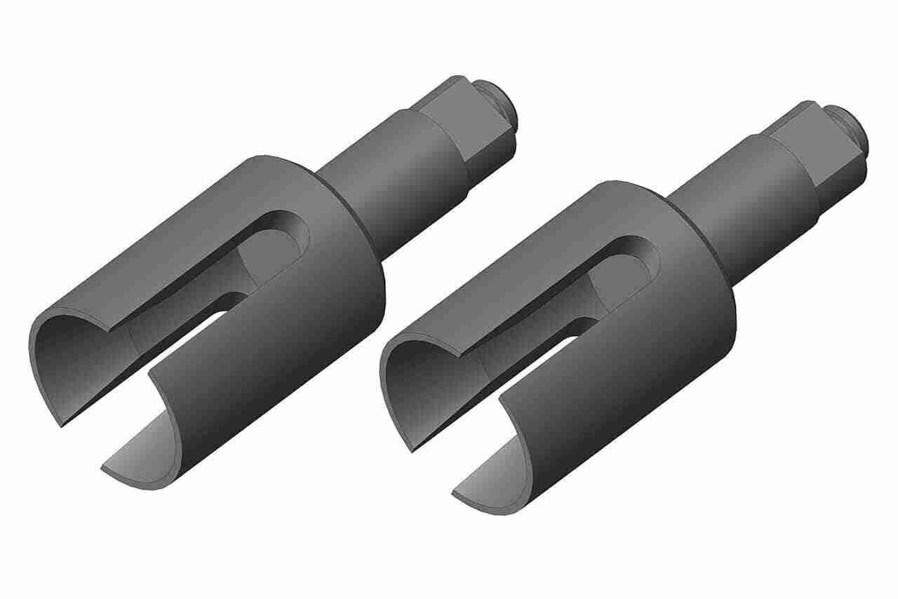 Team Corally Diff Outdrive Cup Steel 2 pcs Team Corally Diff Outdrive Cup Steel 2 pcs