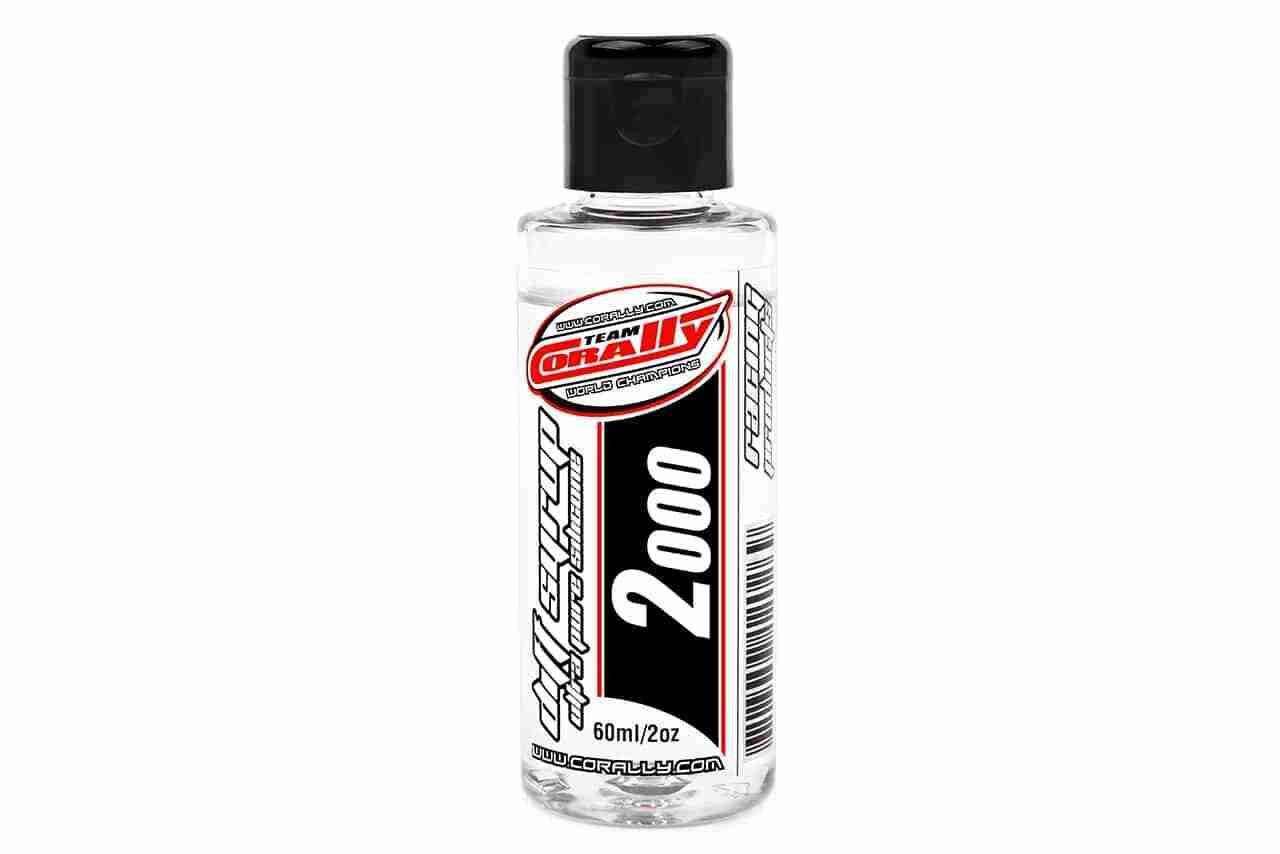 Team Corally Diff Syrup Ultra Pure Silicone 2000 CPS 60ml Team Corally Diff Syrup Ultra Pure Silicone 2000 CPS 60ml