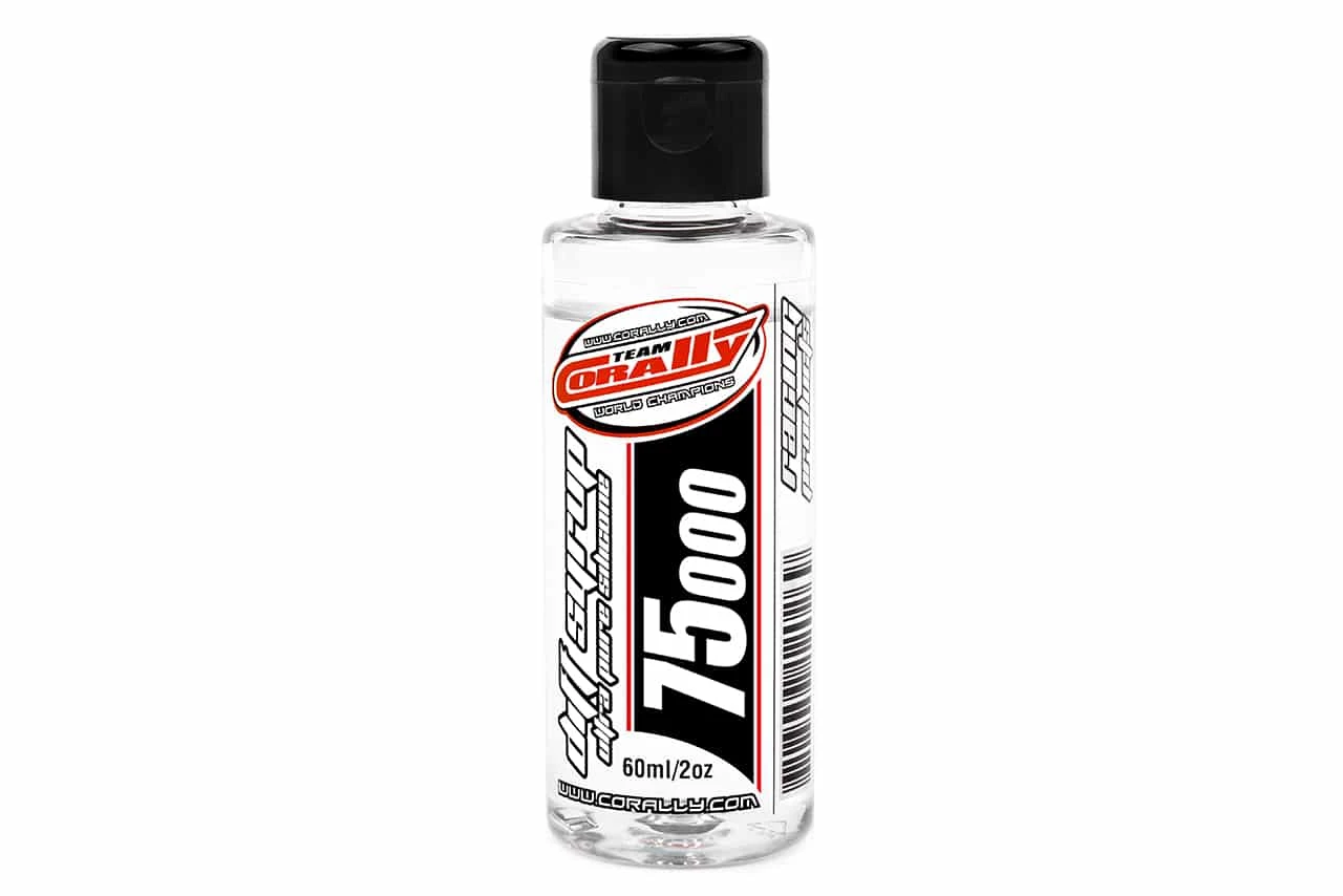 Team Corally Diff Syrup Ultra Pure Silicone 75000 CPS 60ml / 2oz Team Corally Diff Syrup Ultra Pure Silicone 75000 CPS 60ml / 2oz